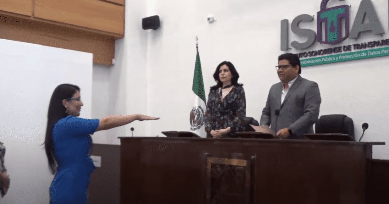Rebeca López rinde protesta como comisionada presidenta interina del Istai