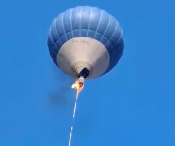 Menor que cayó de globo aerostático en Teotihuacán es dado de alta