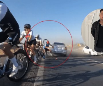 Ciclistas son embestidos por conductor en estado de ebriedad