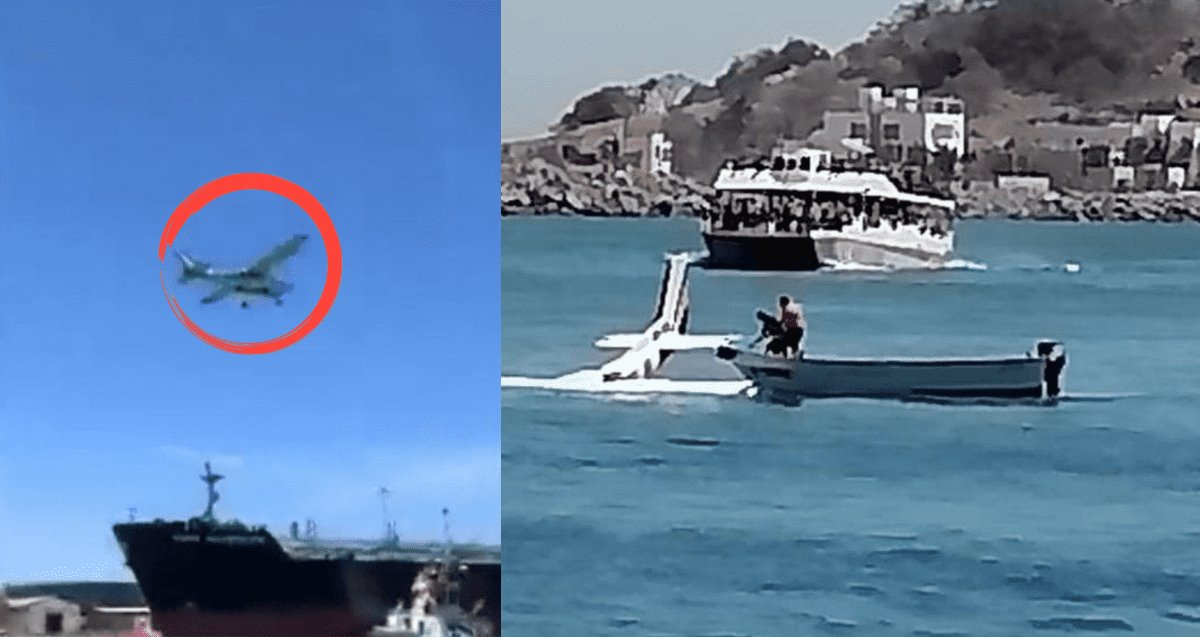 Video: avioneta cae al mar en Mazatlán y bebé pierde la vida