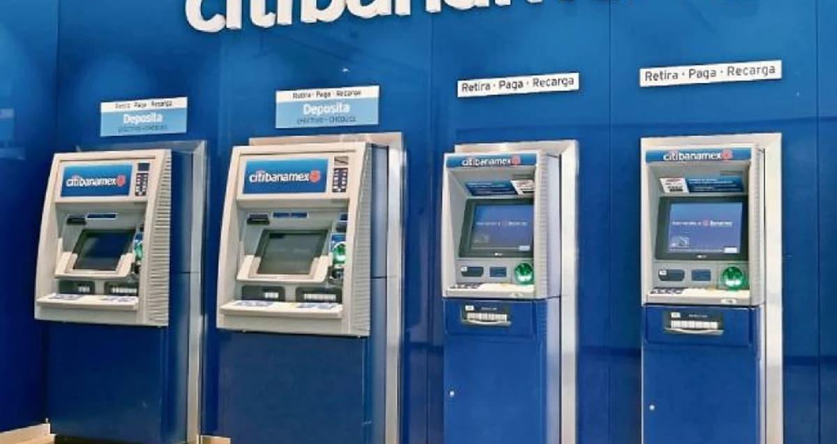 Cajeros de Citibanamex no estarán permitiendo retiros por actualizaciones