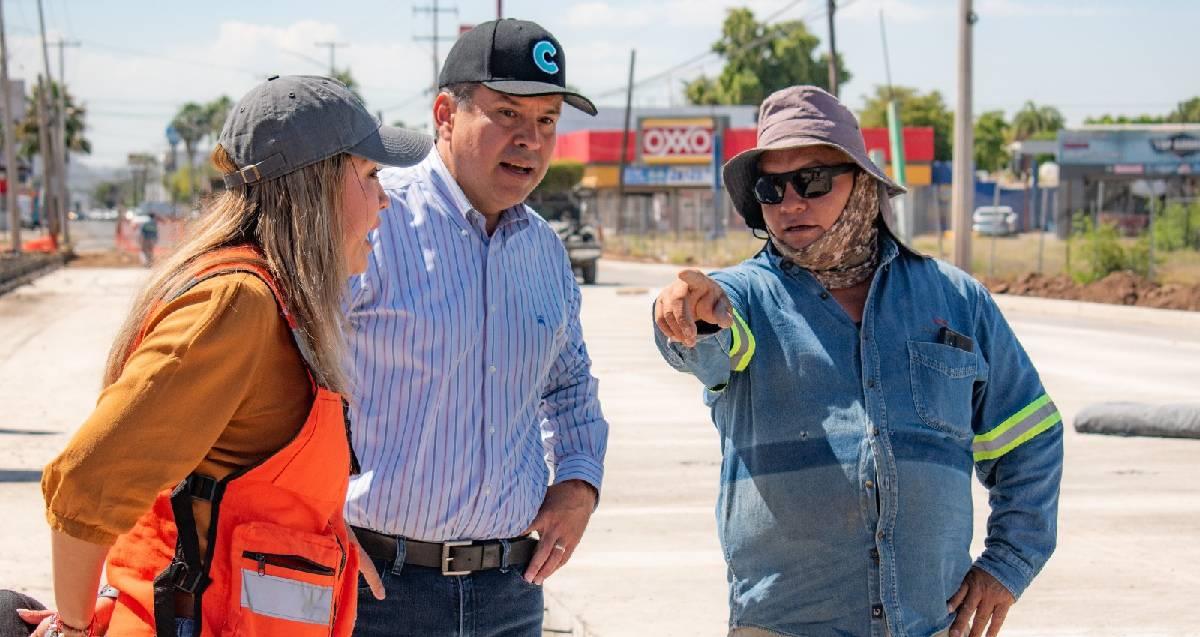 Astiazarán le dice adiós a baches y tuberías viejas de Colosio y Reforma