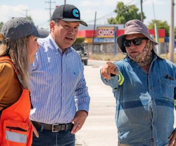 Astiazarán le dice adiós a baches y tuberías viejas de Colosio y Reforma