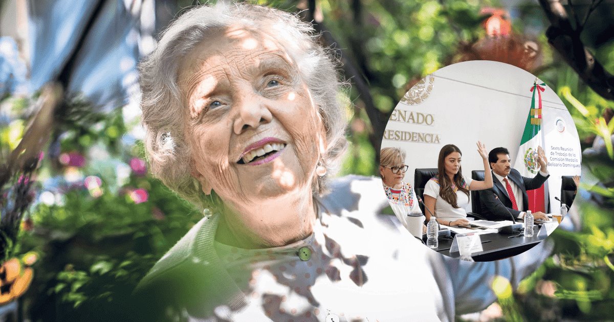 Elena Poniatowska será condecorada con la Medalla Belisario Domínguez 2022