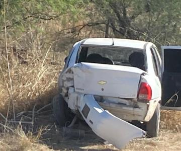 Se registra choque en la carretera Hermosillo-Ures