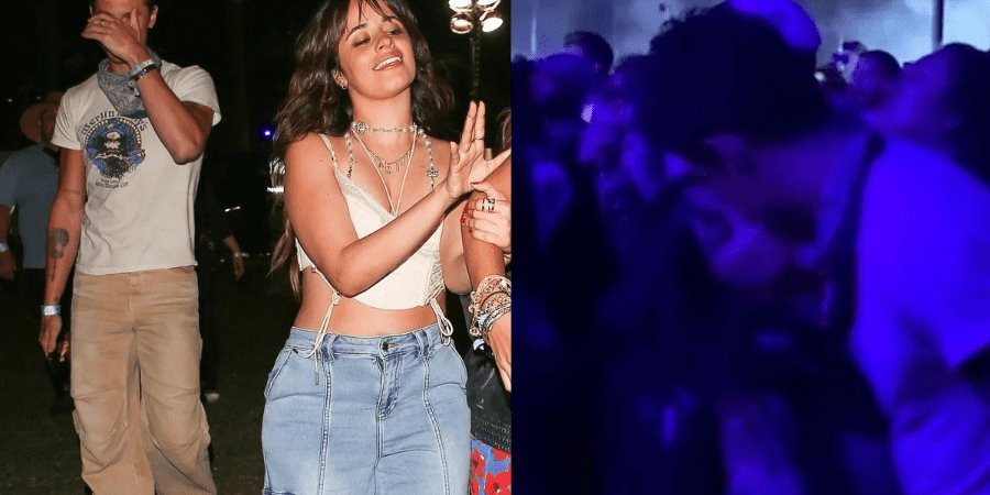 Captan a Shawn Mendes y Camila Cabello besándose en Coachella 2023