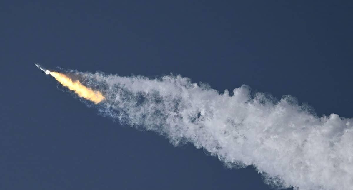 Así fue el lanzamiento del cohete Starship 