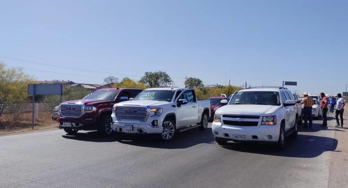 Productores de Fuerte Mayo realizan caravana