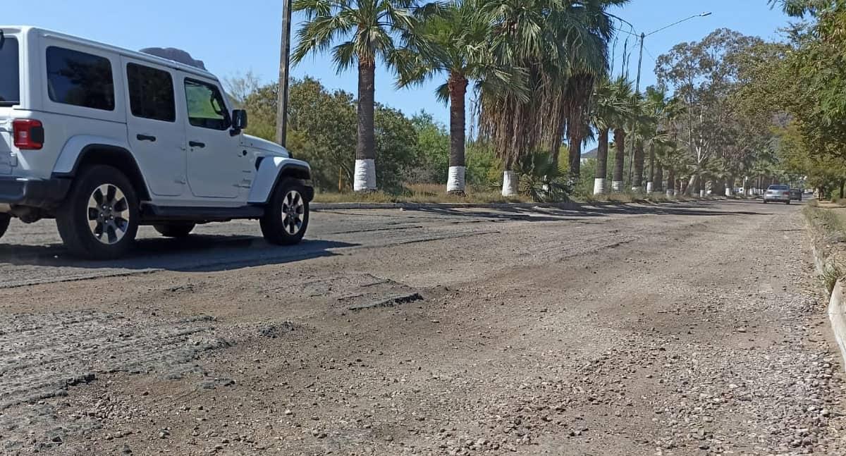 Vuelven a parar obra de recarpeteo en Guaymas