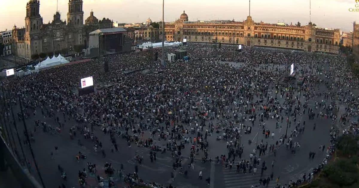 Rosalía en el Zócalo: así se vive el ambiente a horas del concierto