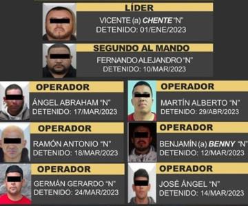 Detienen a 8 del grupo criminal de El Chente en Nogales