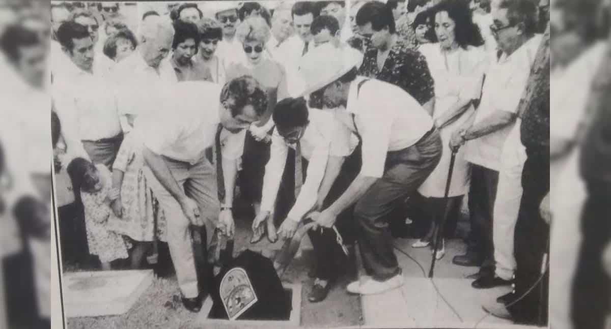 Pierden cápsula del tiempo enterrada hace 30 años en Navojoa