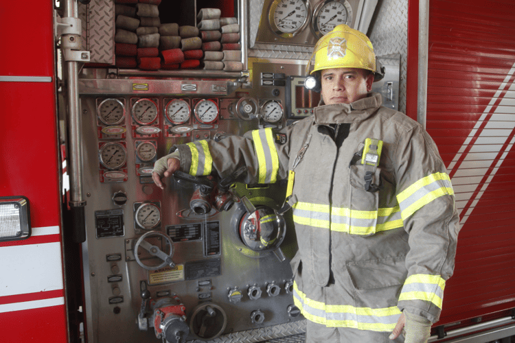 Ser bombero, una motivación desde pequeño para Jesús Ripalda
