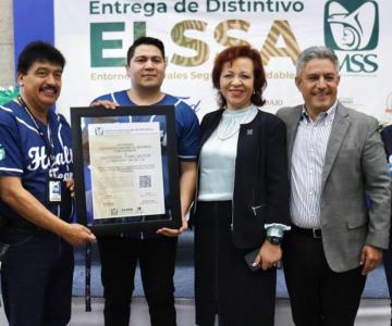 IMSS en Sonora entrega distintivo ELSSA a Planta Ford