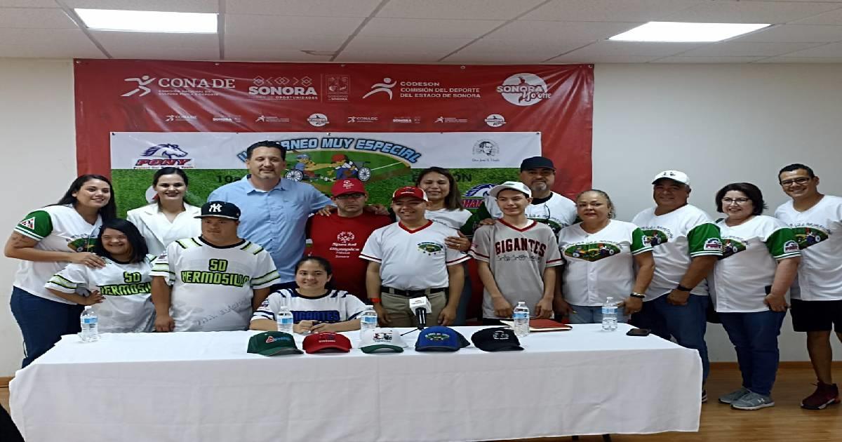 Participarán once equipos de Hermosillo en Torneo Muy Especial 2023