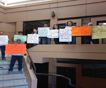 Trabajadores del ISEA exigen la destitución de la titular en Navojoa