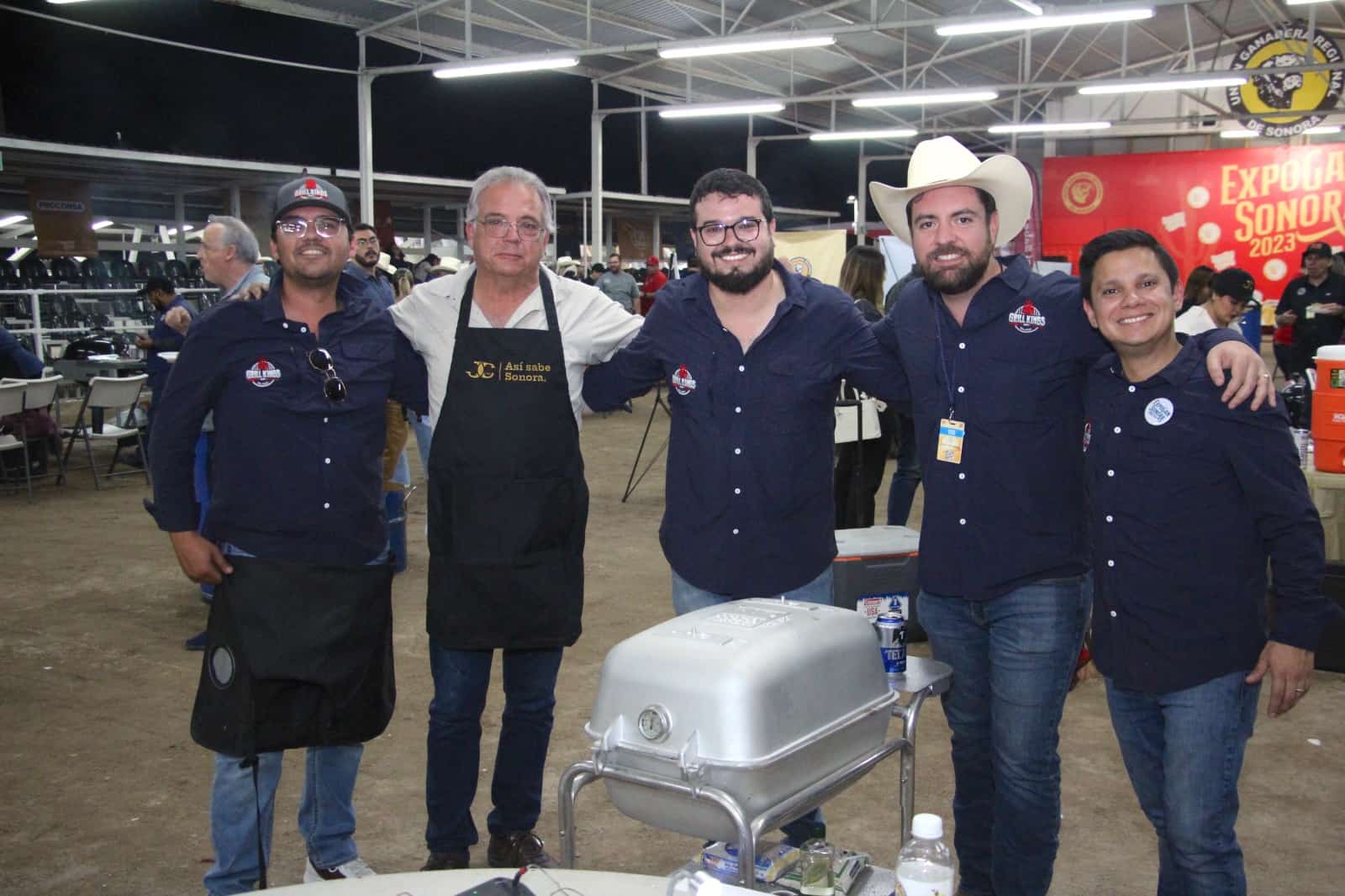 Concurso de Parrilleros en competencia express en la ExpoGan 2023