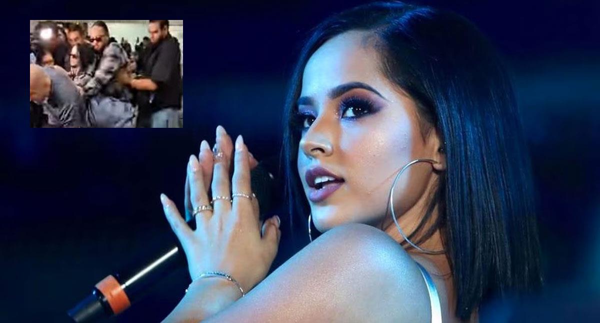 Becky G habla del zafarrancho que se armó en el aeropuerto