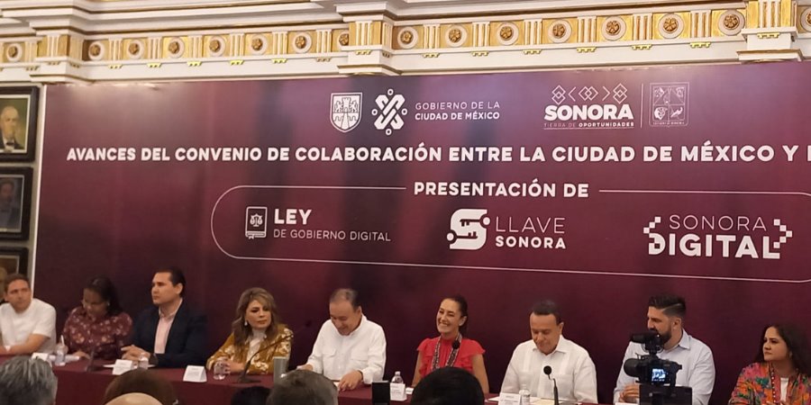 Sheinbaum destaca papel de Alfonso Durazo en convenio entre CDMX y Sonora