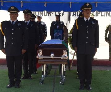 Dan el último adiós a comandante Víctor Hugo Valdez Picos