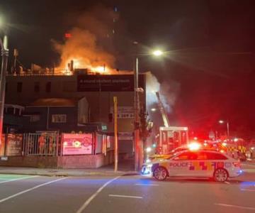 Incendio en albergue deja 6 muertos y 30 desaparecidos en Nueva Zelanda