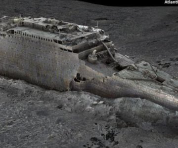 Así se ven los restos del Titanic; revelan pruebas en 3D