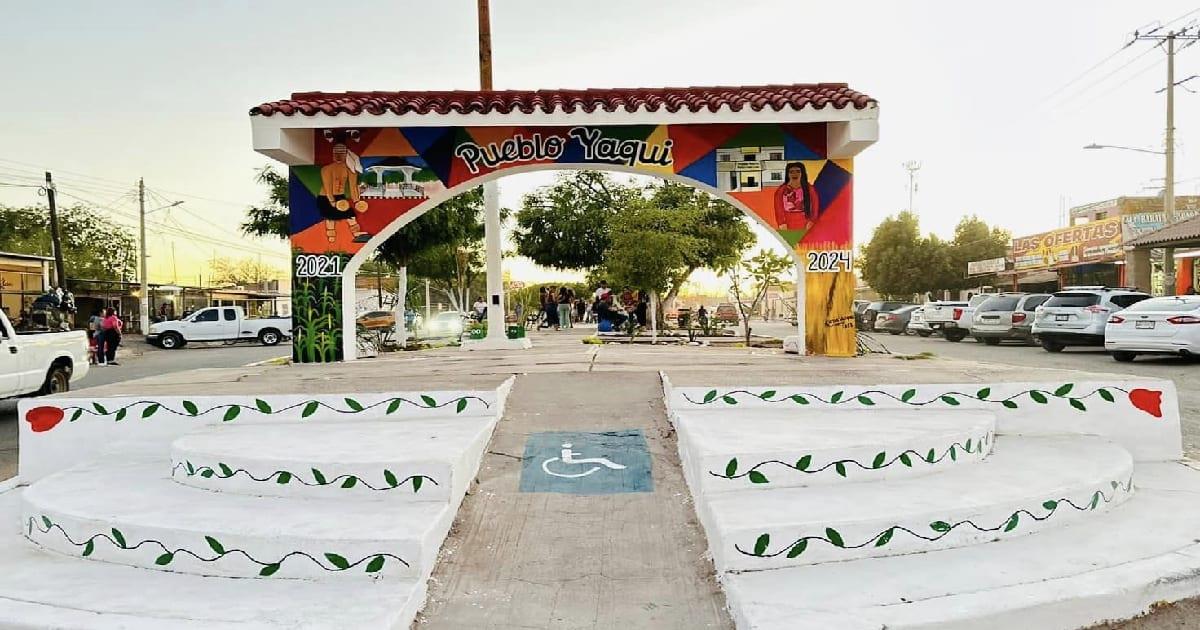 Candidatas a Reinas del Trigo 2023 rehabilitan espacios en Pueblo Yaqui