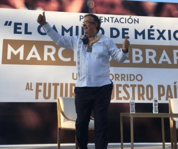 Marcelo Ebrard presenta su libro El Camino de México en Hermosillo