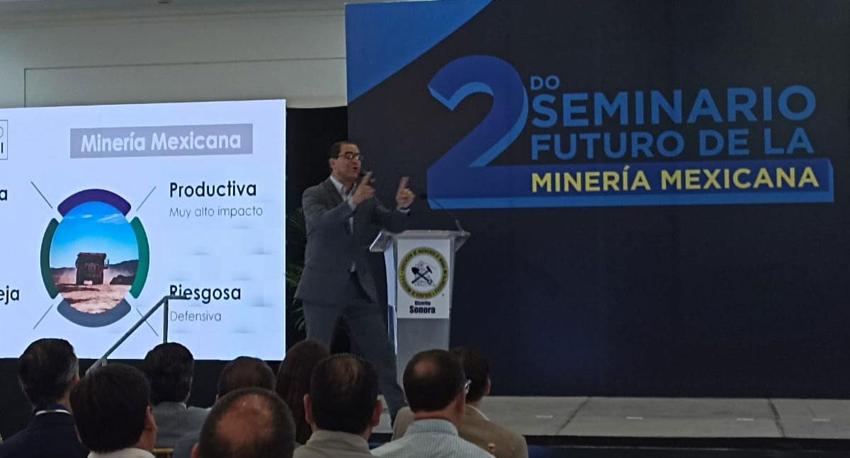 Mauricio Candiani expone 4 ejes principales para creación de nuevas minas