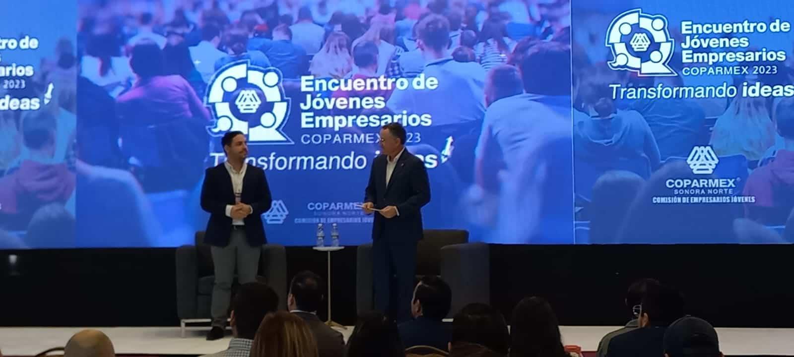 Encuentro de Coparmex Sonora Norte impulsa a jóvenes empresarios