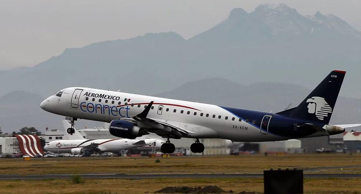 Estos son los vuelos que desvió Aeroméxico por cierre del AICM y AIFA