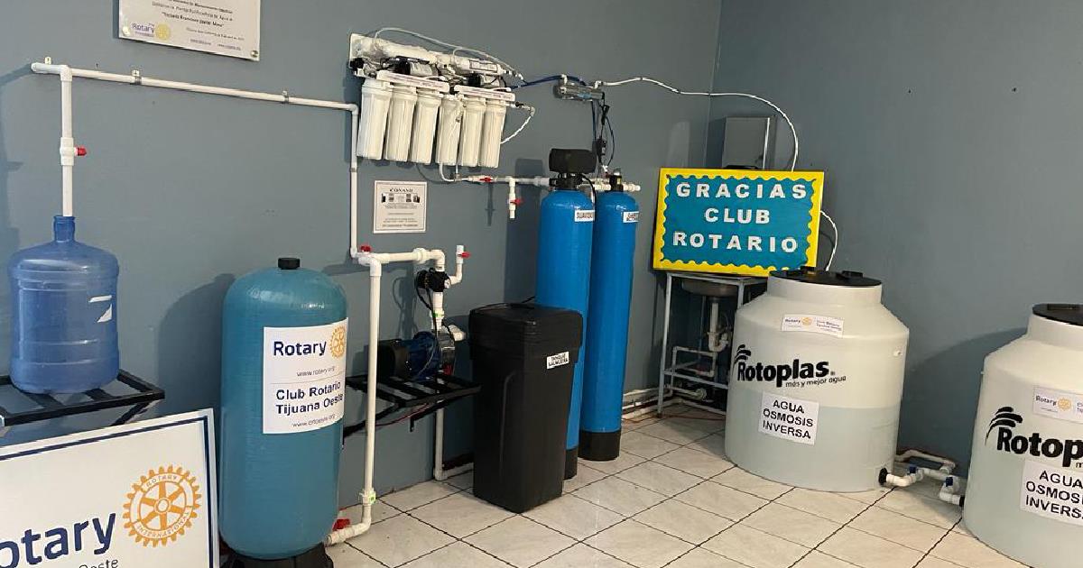 Club Rotario de Guaymas donará plantas purificadoras a escuelas