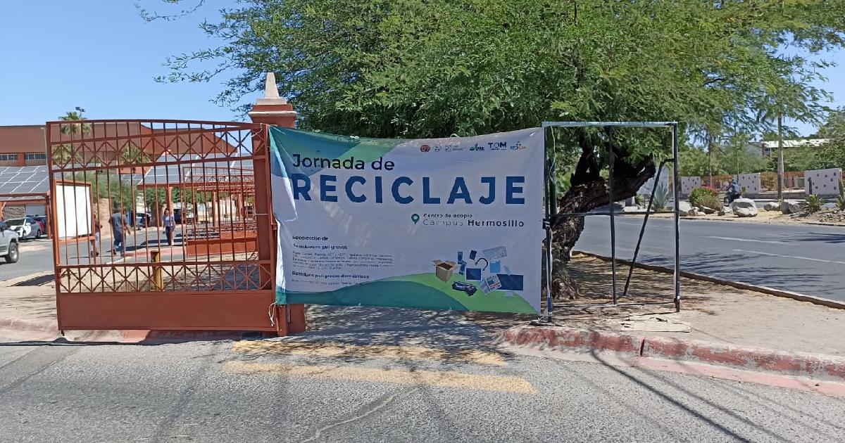 Unison realiza jornada de reciclaje en campus de diferentes municipios
