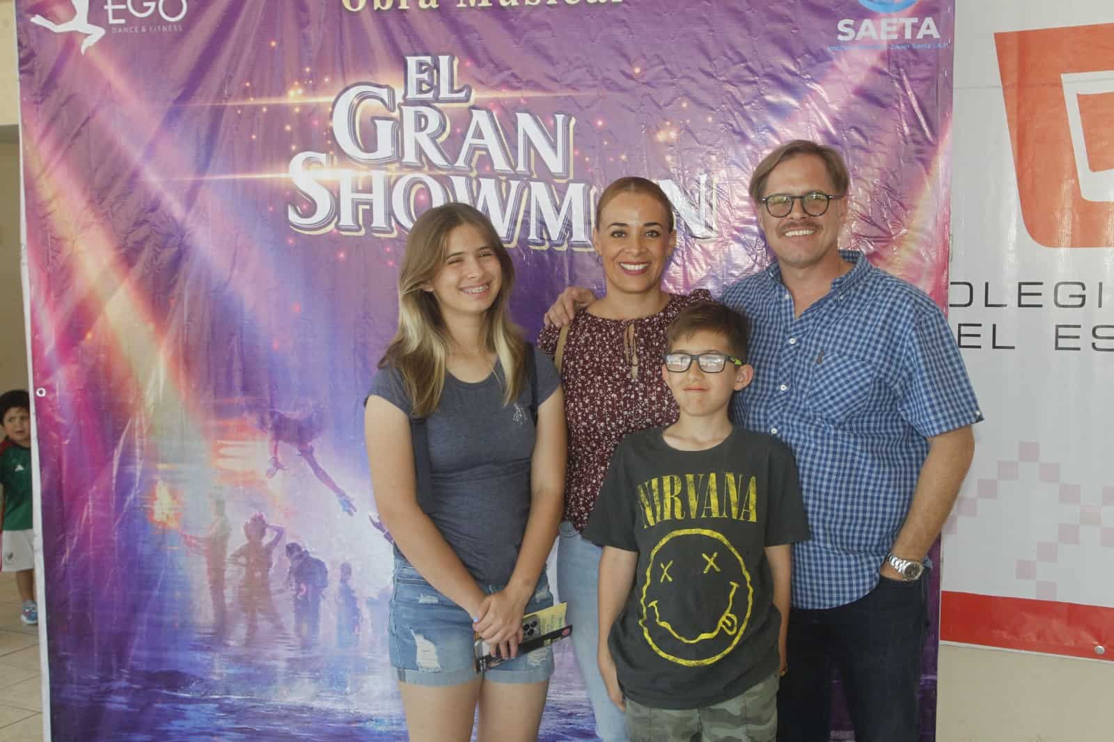 Vibrante presentación de “El Gran Showman”