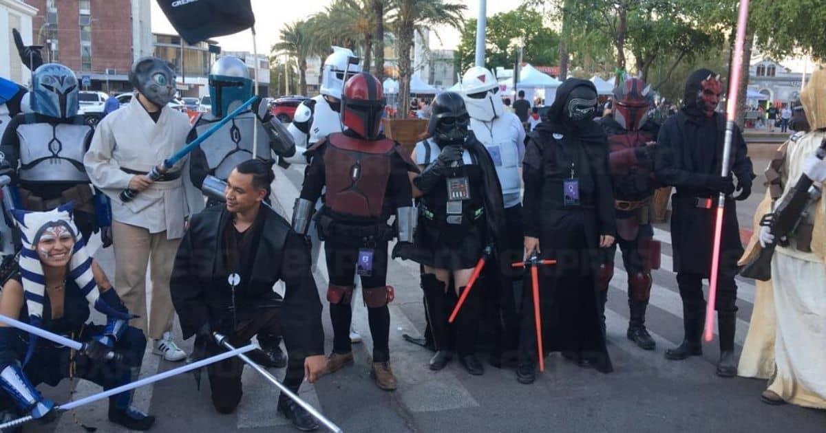 Víactiva congrega a decenas de aficionados de Star Wars en Hermosillo