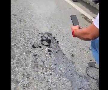 La verdad detrás del video de agua hirviendo saliendo del asfalto