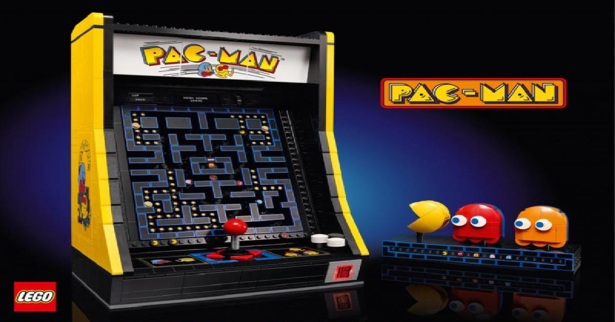 Lego anuncia maquina arcade de Pac-Man en su aniversario 43
