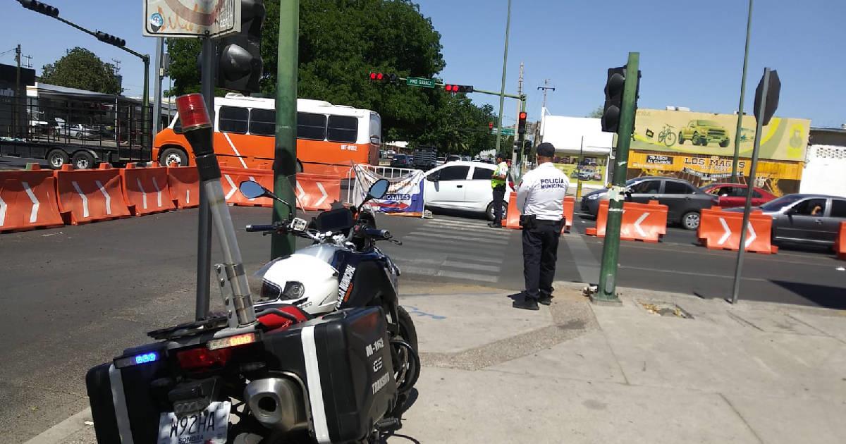 Policía de Tránsito brinda apoyo vial por inicio de Fiestas del Pitic 2023