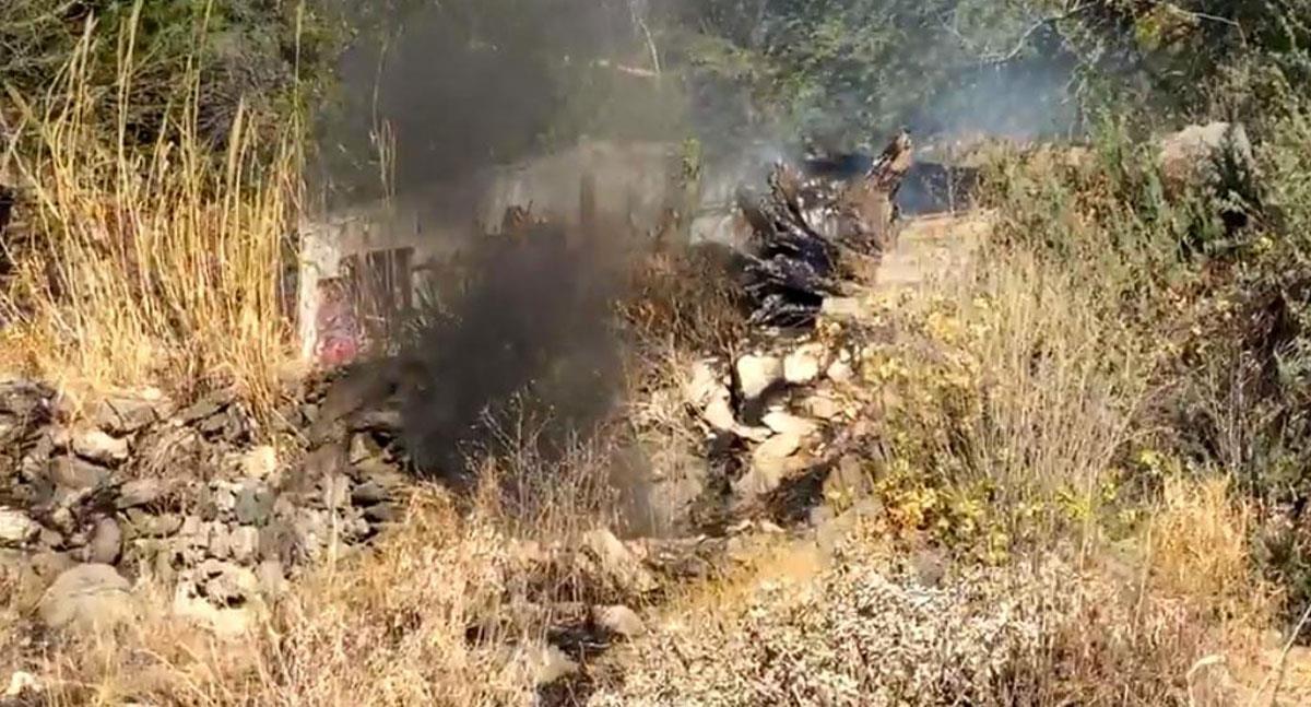 Bomberos de Hermosillo sofocan conato de incendio en El Ranchito
