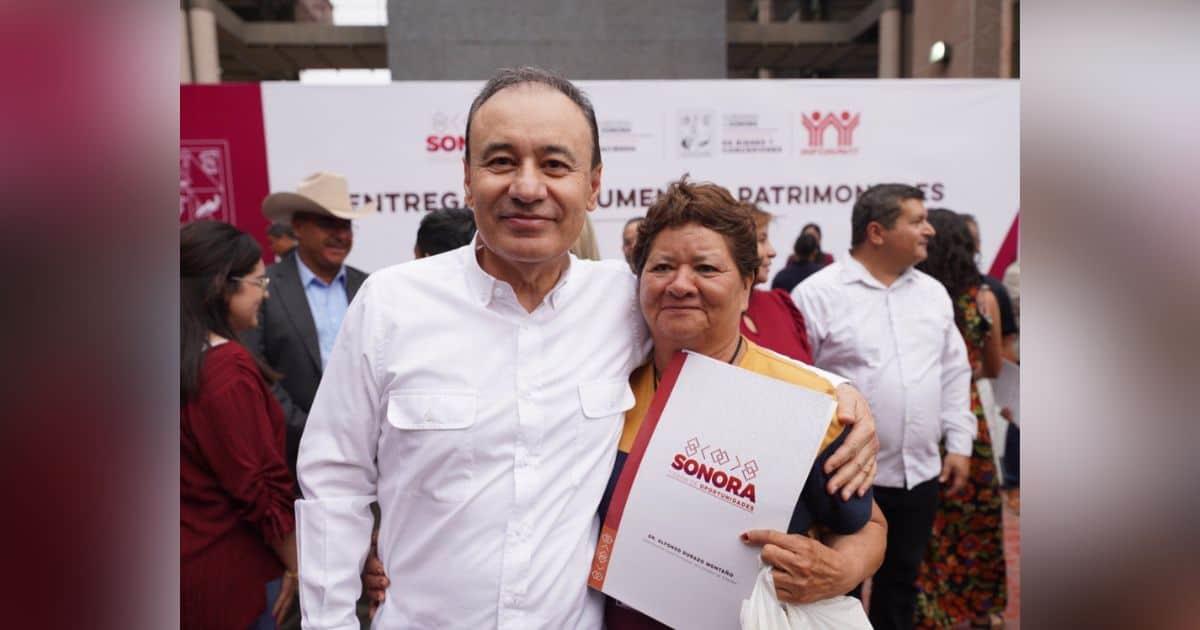 Otorga Gobierno de Sonora certeza jurídica