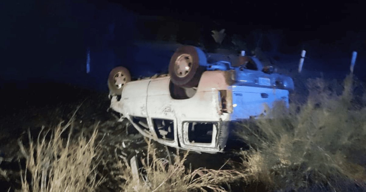 Accidente en carretera a Kino deja un muerto y un herido de gravedad