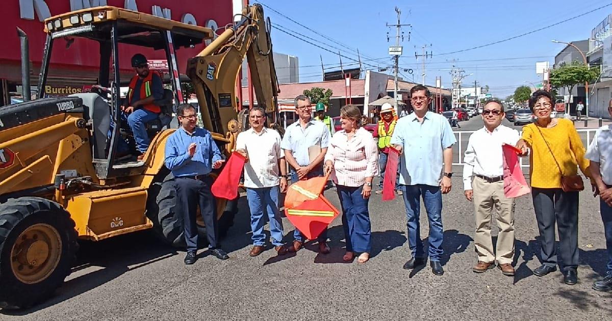 Arranca quinta etapa de modernización del Centro de Navojoa