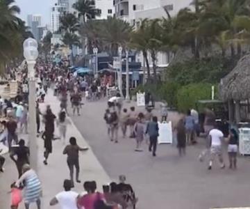 Reportan tiroteo en playa de Miami; hay al menos 7 heridos