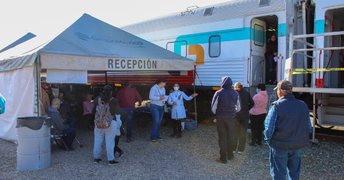 Dr. Vagón atiende 500 pacientes diarios; Visitará Sonora