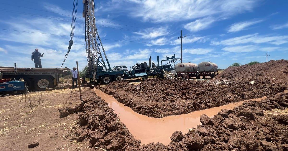 Inicia construcción de pozo en Benito Juárez; abastecerá a 7 mil personas