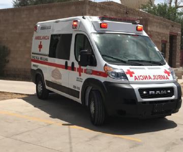 Base de Cruz Roja en Poblado Miguel Alemán recibe nueva unidad ambulancia
