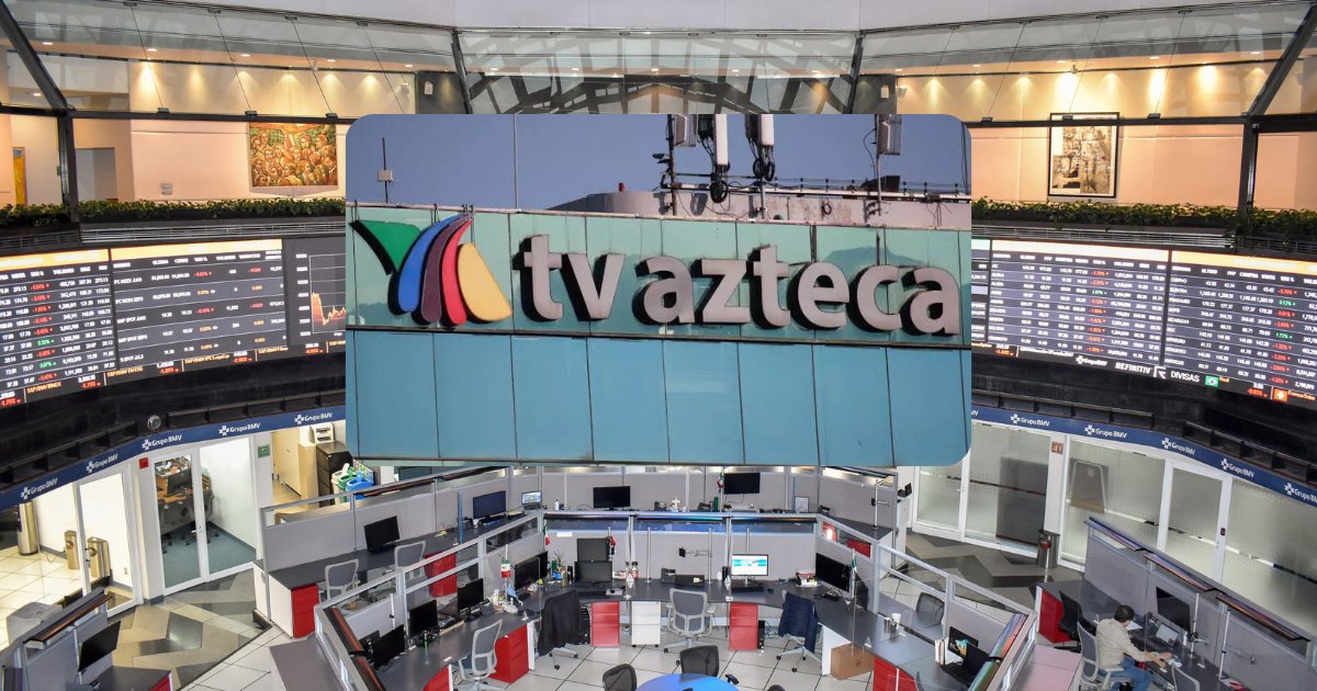 La Bolsa Mexicana de Valores suspende a TV Azteca de su cotización