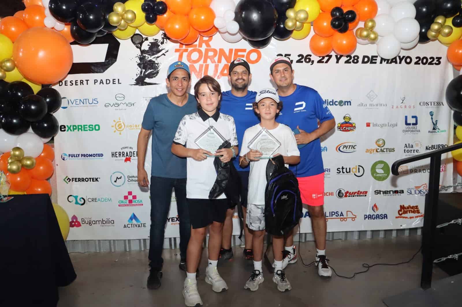 Disfrutaron de Torneo Anual Desert Padel