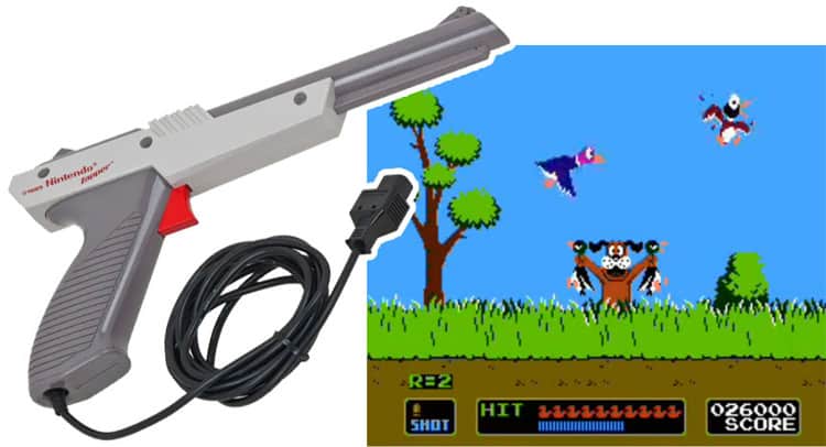 Hombre asalta tienda usando pistola de juego Duck Hunt de Nintendo