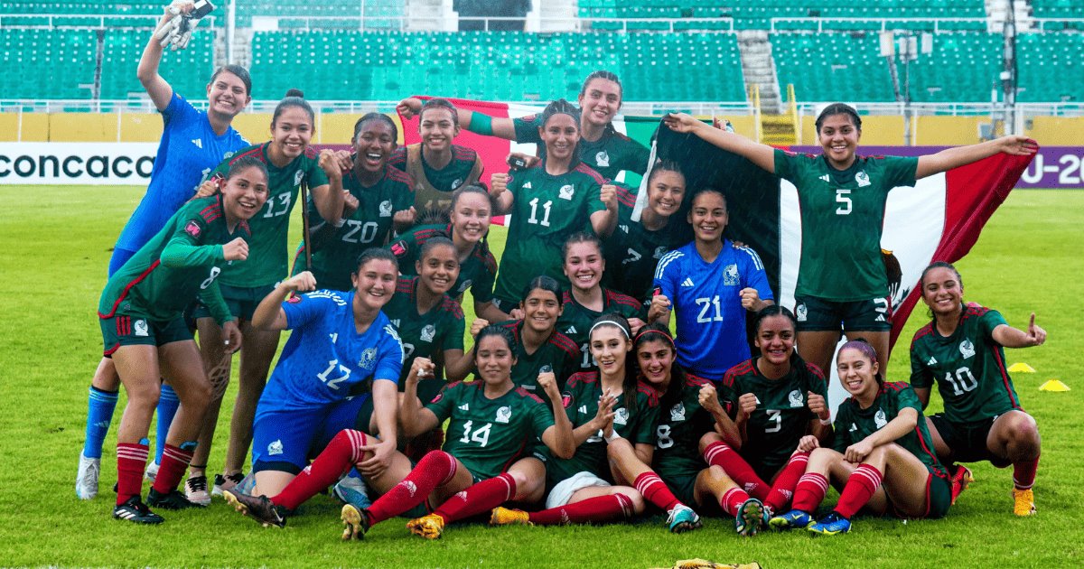 Ellas sí cumplen; México sub-20 femenil avanza al mundial Colombia 2024